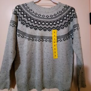 Weatherproof Grey Sweater Size Small NWT
